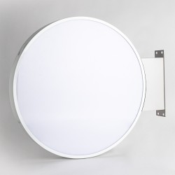Caisson rond lumineux