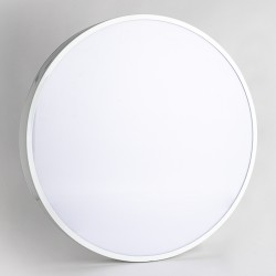 Caisson lumineux rond à une...