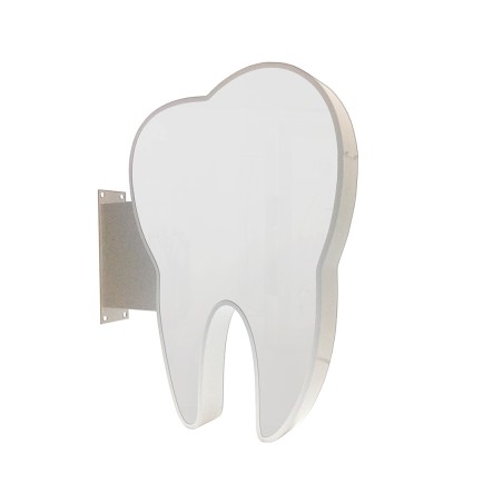 Enseigne drapeau pour dentiste et orthodontiste